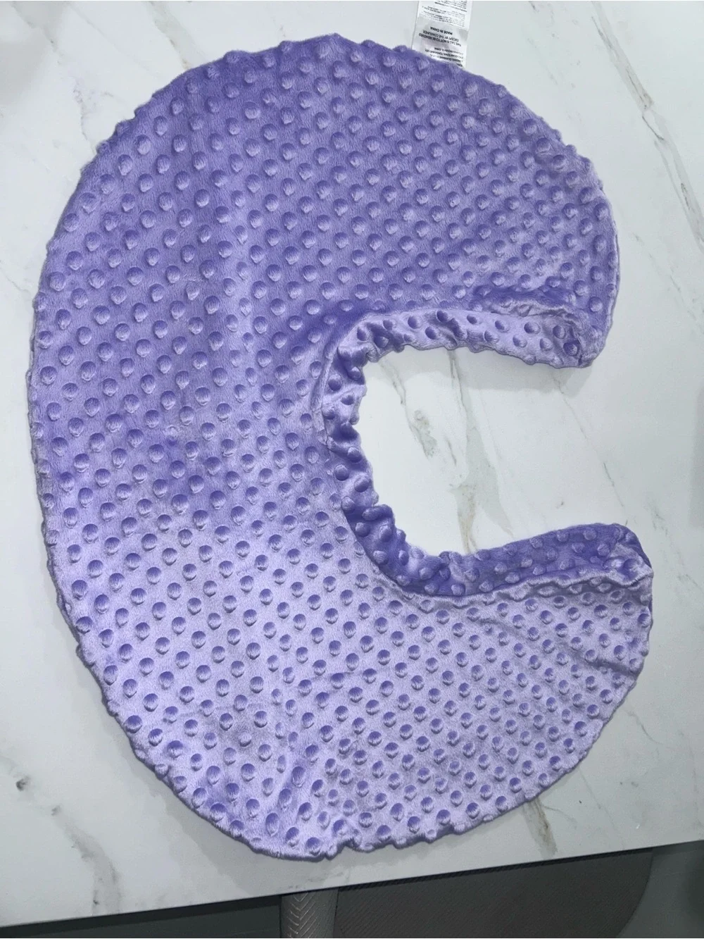 Amazon Lilac Minky Nursing Pillow Cover